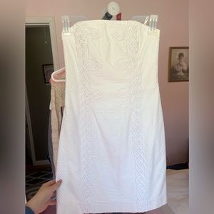 Lilly Pulitzer Woven Strapless Mini Dress